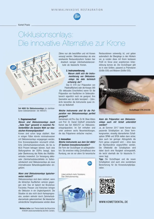 komet-dental-diao-praxisheft-okklusionsonlay-set-4665 image 1