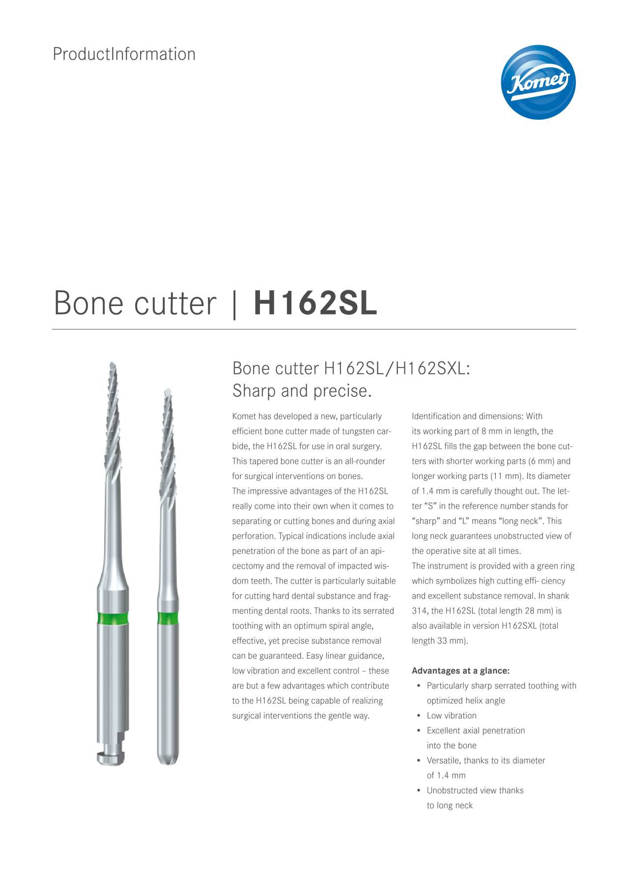 komet-dental-ceradrill-h162sl-knochenfr-ser-scharf image 1