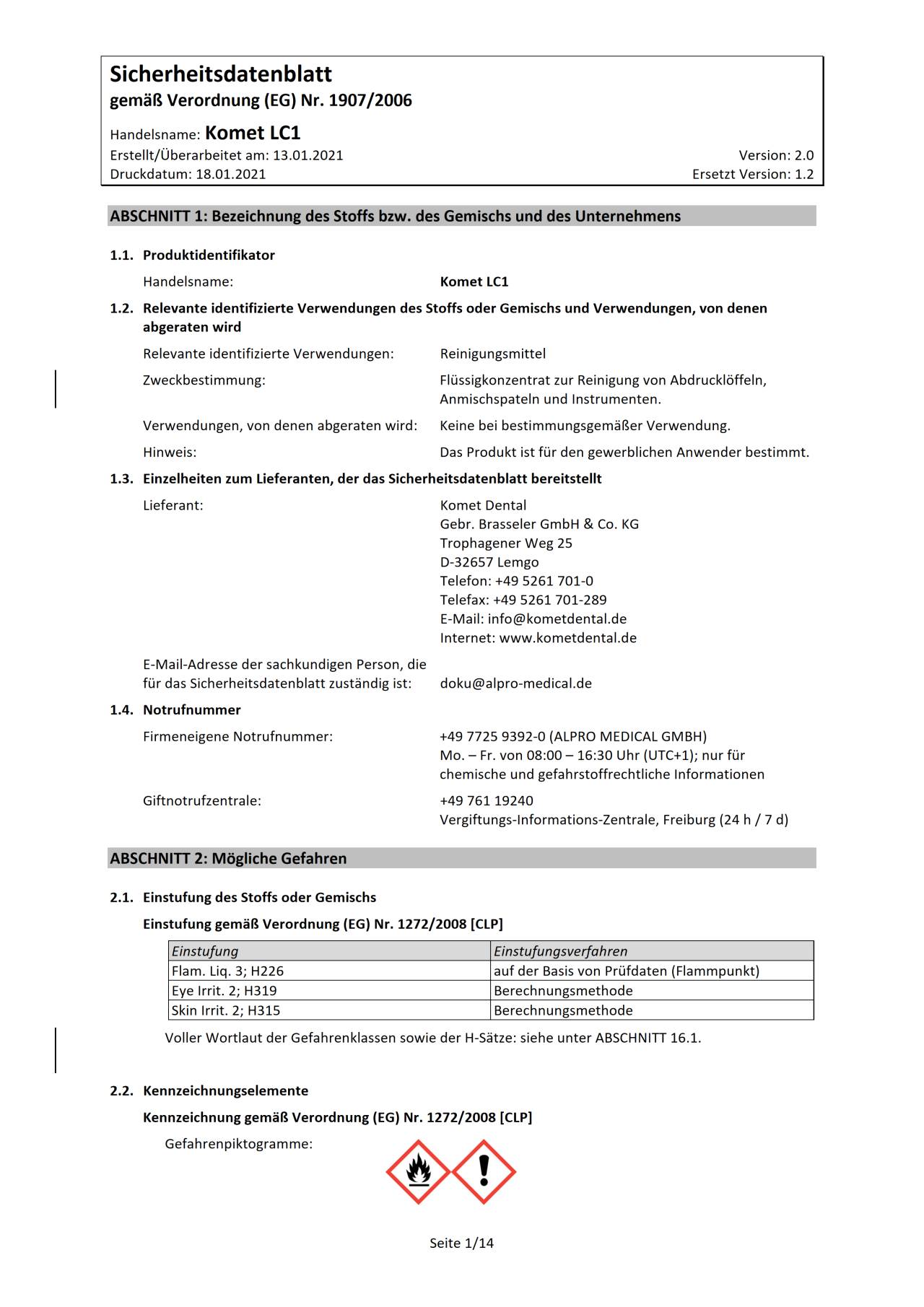 komet-dental-diao-lc1-sicherheitsdatenblatt-reiniger image 1