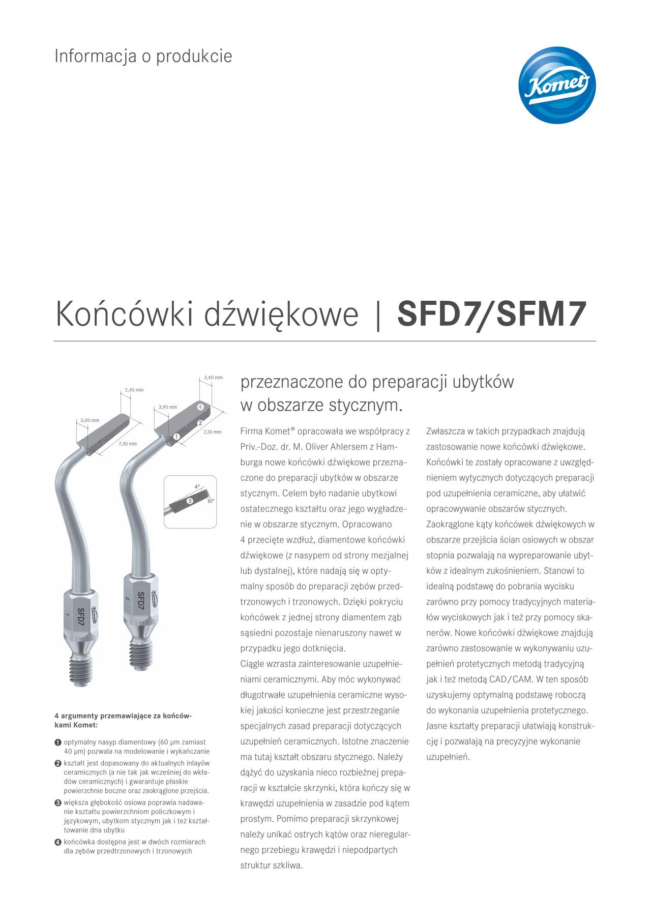 komet-sonicline-sfd7-sfm7-schallspitze-approximal image 1