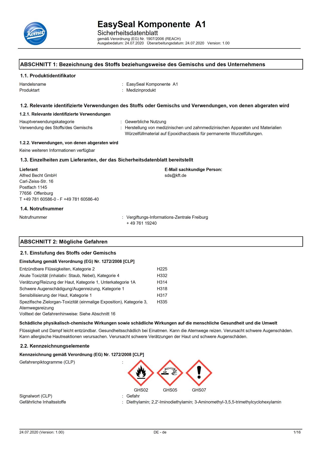 komet-bioseal-easyseal-sdb-a1-sicherheitsdatenblatt-variante-a1 image 1