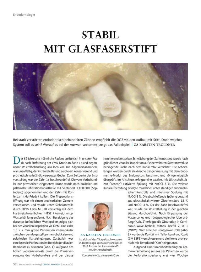komet-cerapost-stabil-mit-glasfaserstift-fachbericht-endodontie image 1