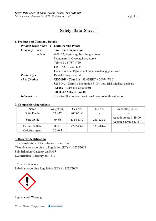 komet-bioseal-guttaperchaspitzen-sicherheitsdatenblatt-pdf image 1