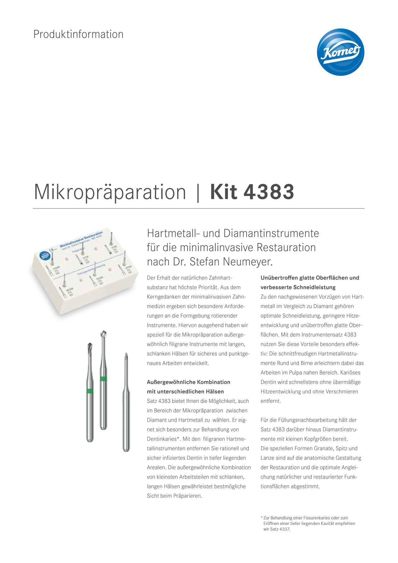 komet-diao-set-4383-dentalinstrumente-minimalinvasive-restauration image 1