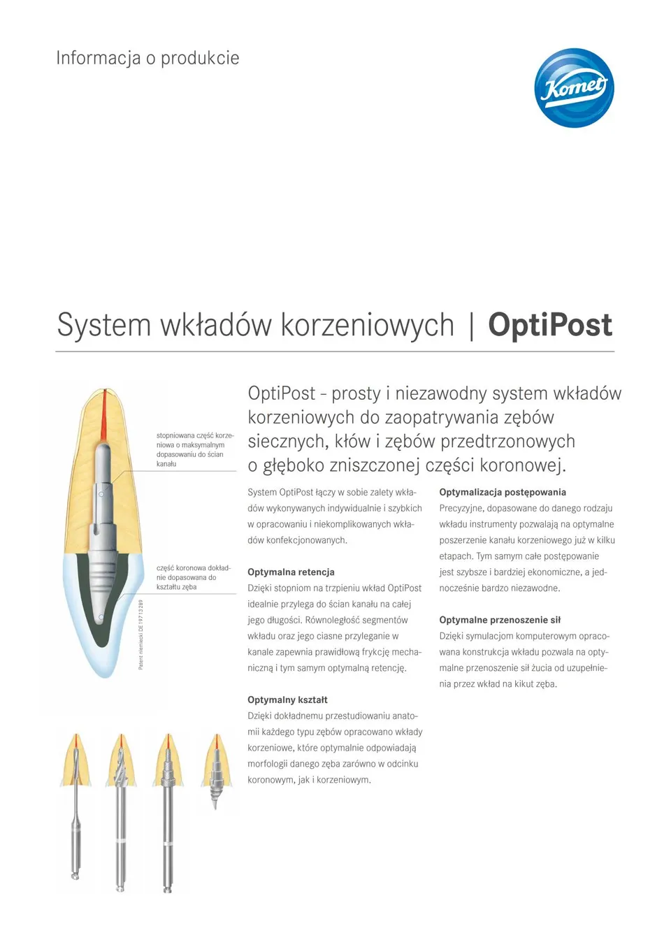 komet-optipost-wurzelstift-f-r-frontz-hne-und-pr-molaren image 1
