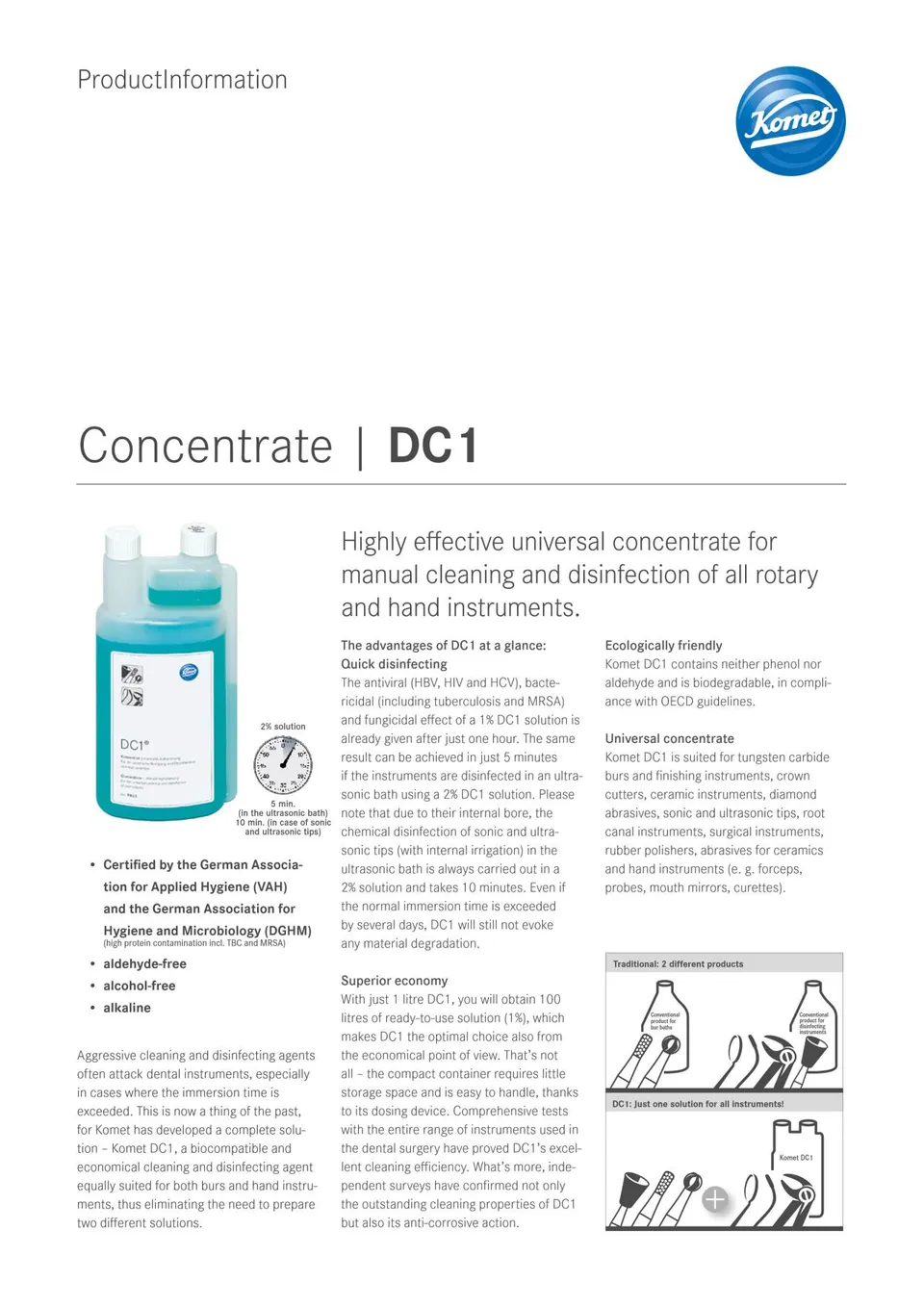 komet-dental-dc1-konzentrat-reinigung-desinfektion image 1