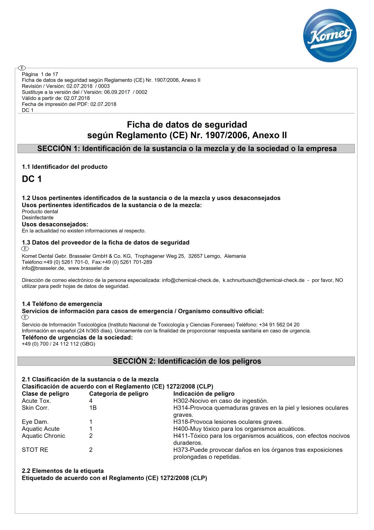 komet-dental-dc1-sicherheitsdatenblatt-reinigung-desinfektion-3 image 1