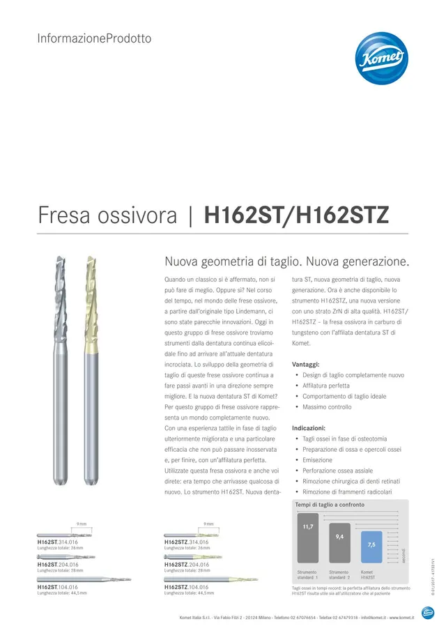 komet-ceradrill-h162st-knochenfr-se-neue-geometrie image 1