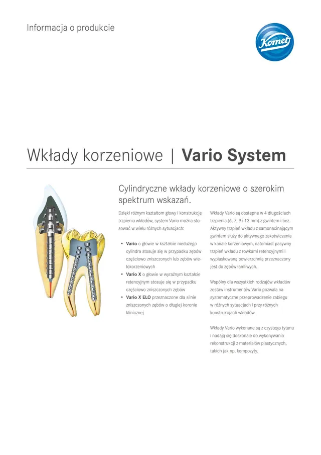 komet-cerapost-vario-wurzelstift-zylindrisch-system image 1