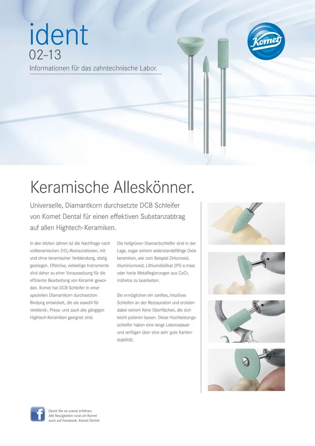 komet-dental-diao-diamantscheiben-schleifer-zr-dcb-set image 1