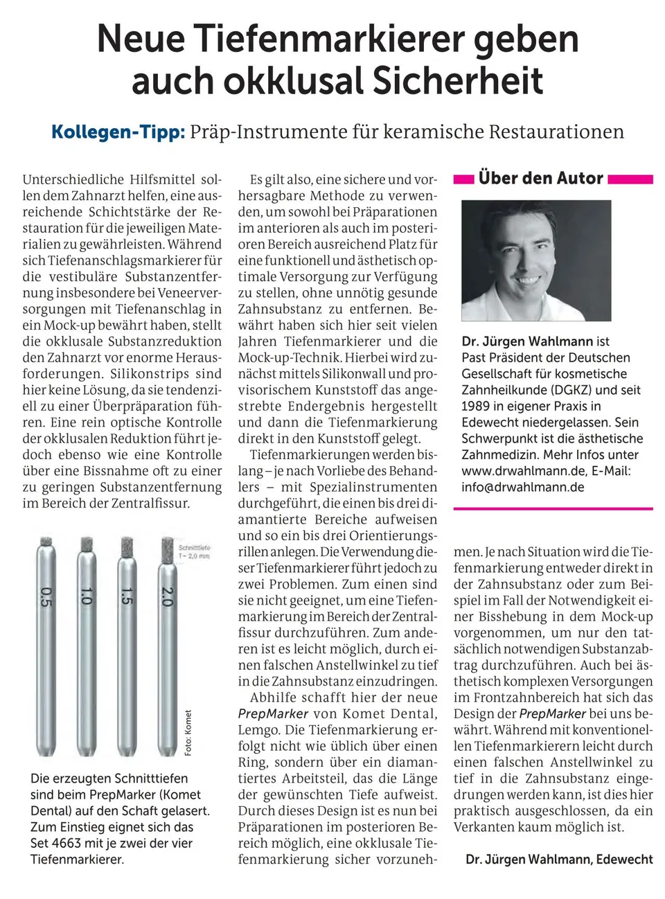 komet-dental-prepmarker-fachbericht-01-2017 image 1