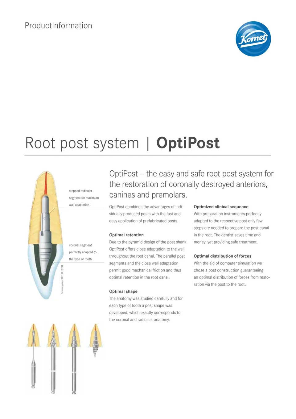 komet-optipost-wurzelstift-system-frontzahn-pr-molar image 1