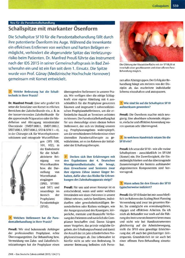 komet-sonicline-sf10-schallspitze-parodontologie-senform image 1