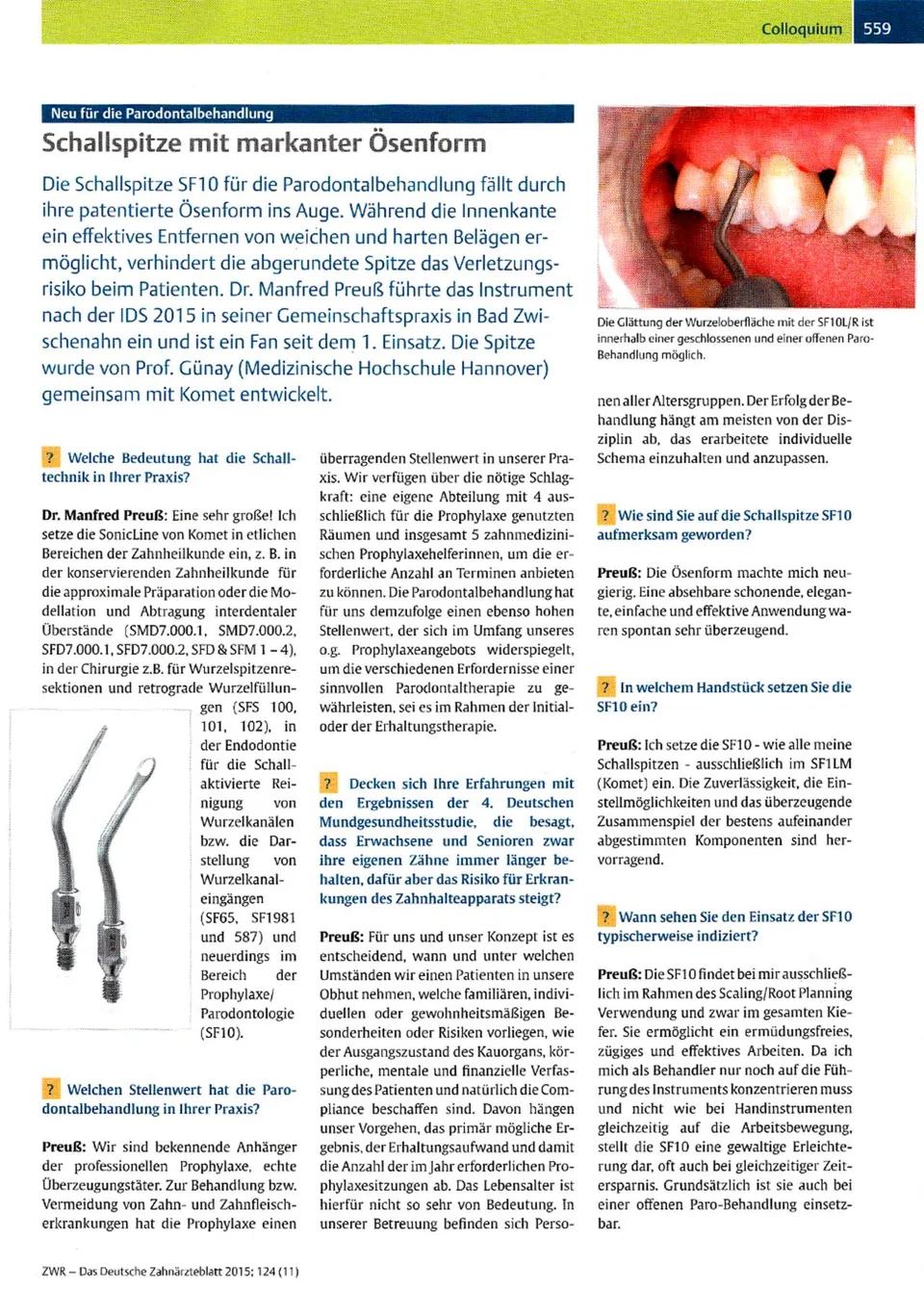 komet-sonicline-sf10-schallspitze-parodontologie-senform image 1