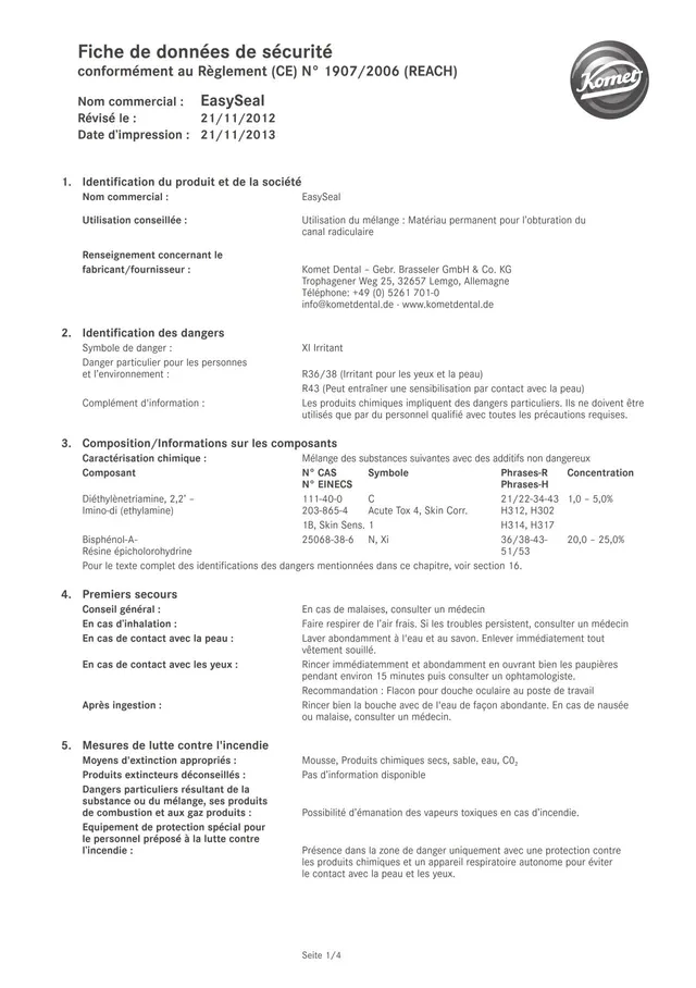 komet-bioseal-easyseal-sicherheitsdatenblatt-reach-pdf image 1