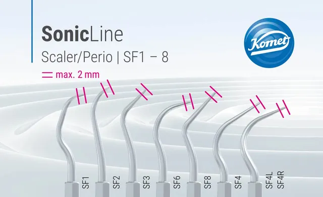 komet-dental-sonicline-pr-fkarte-scaler-perio-sf1-8 image 1