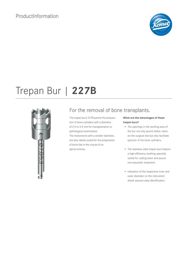 komet-diao-227b-trepanbohrer-knochentransplantat-entnahme image 1