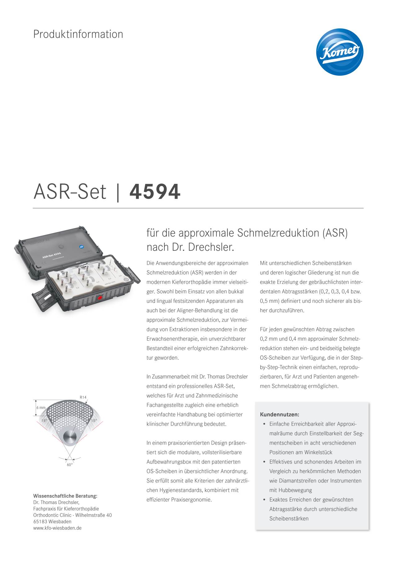 komet-sonicline-asr-set-4594-segmentscheibe-drechsler image 1