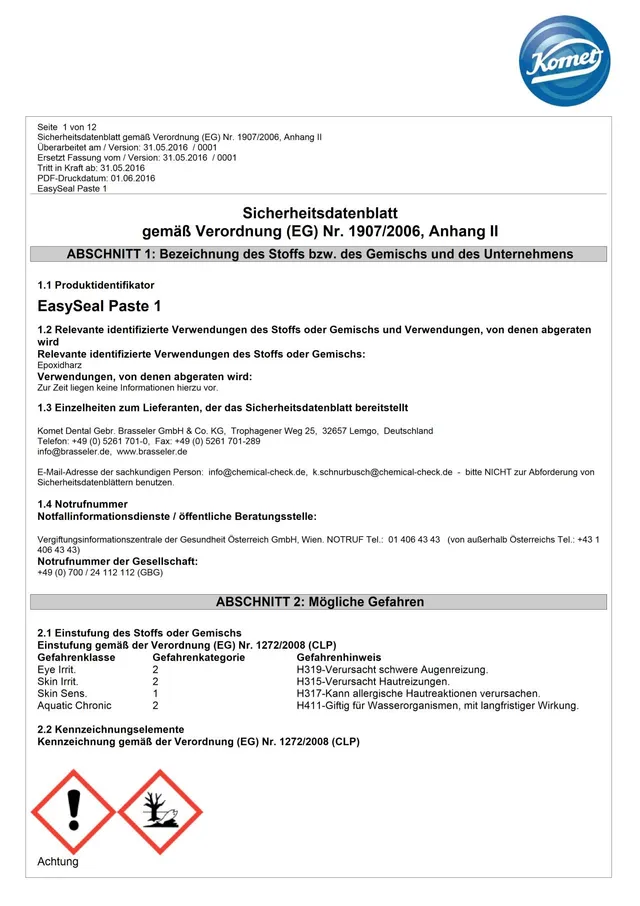 komet-bioseal-easyseal-paste-1-2-sicherheitsdatenblatt image 1