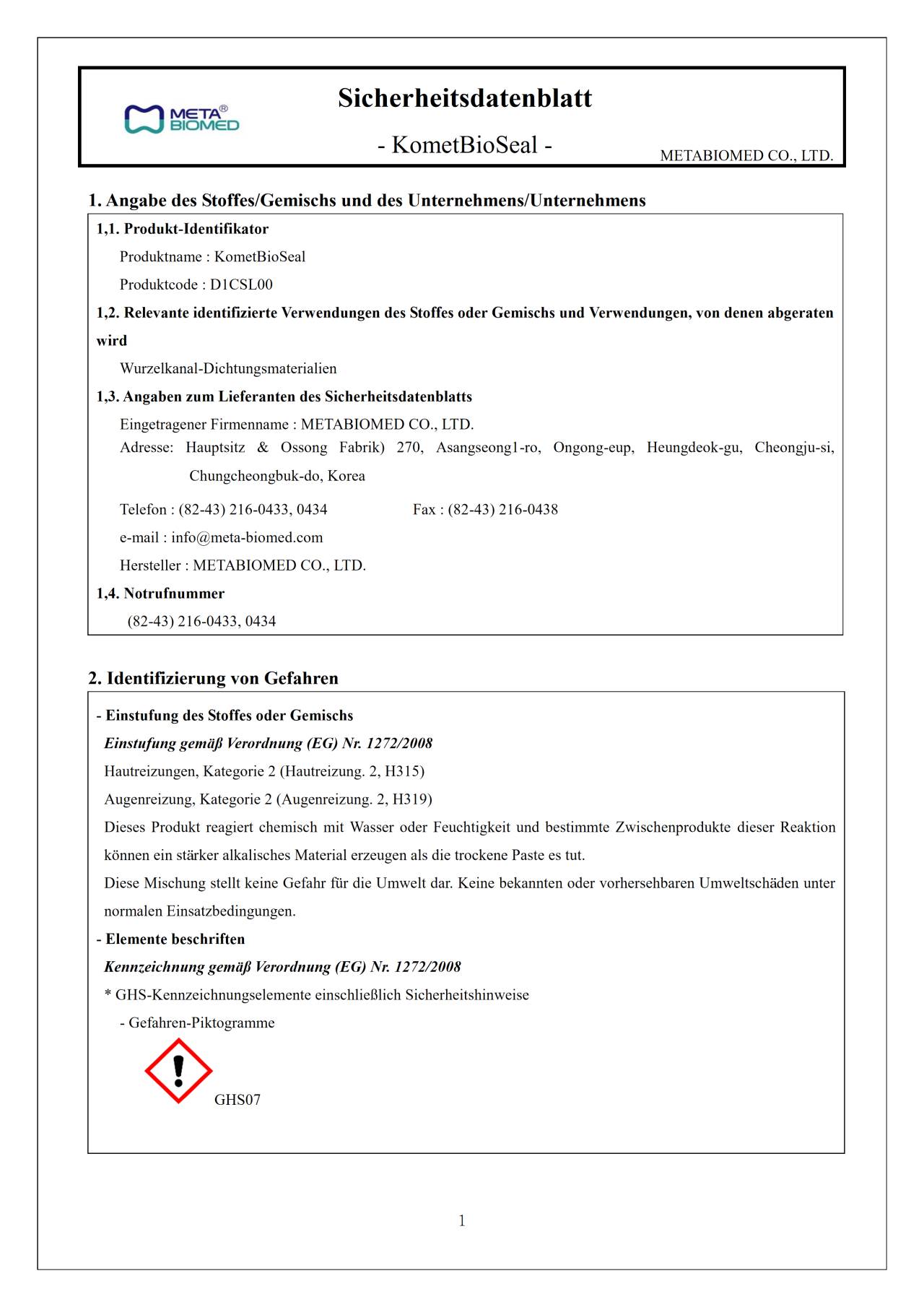 komet-bioseal-sicherheitsdatenblatt-sealer-wurzelkanal image 1