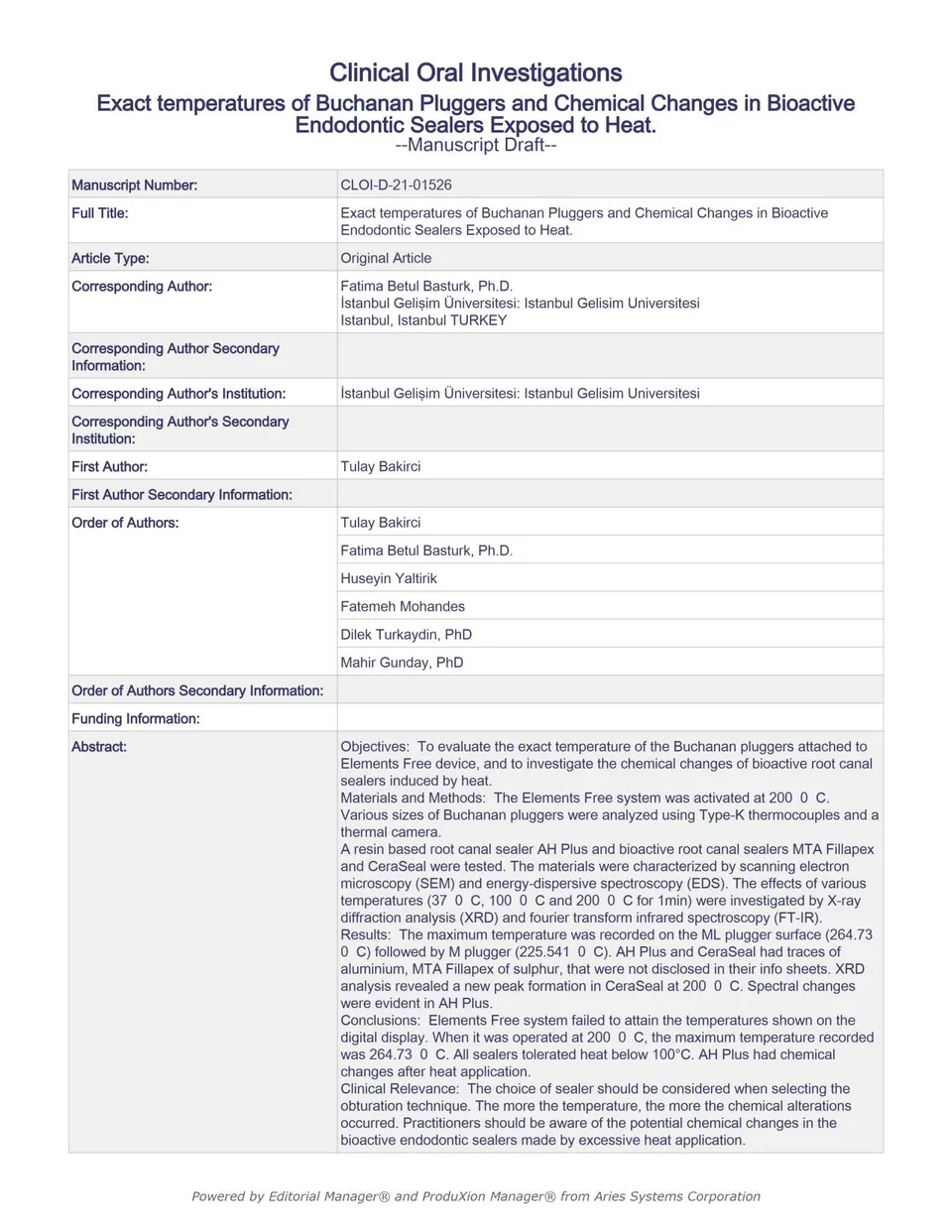 komet-bioseal-biokeramischer-sealer-studie-buchanan-plugger-bakirci image 1