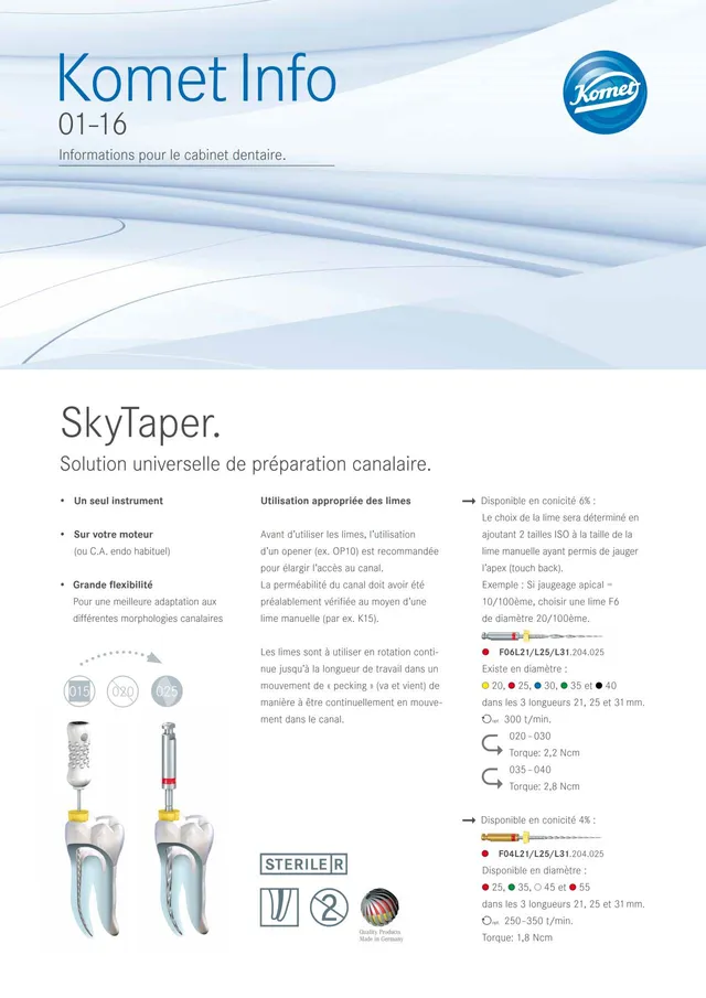 komet-diao-info-2016-01-skytaper-f04-f06-endodontie-heft image 1