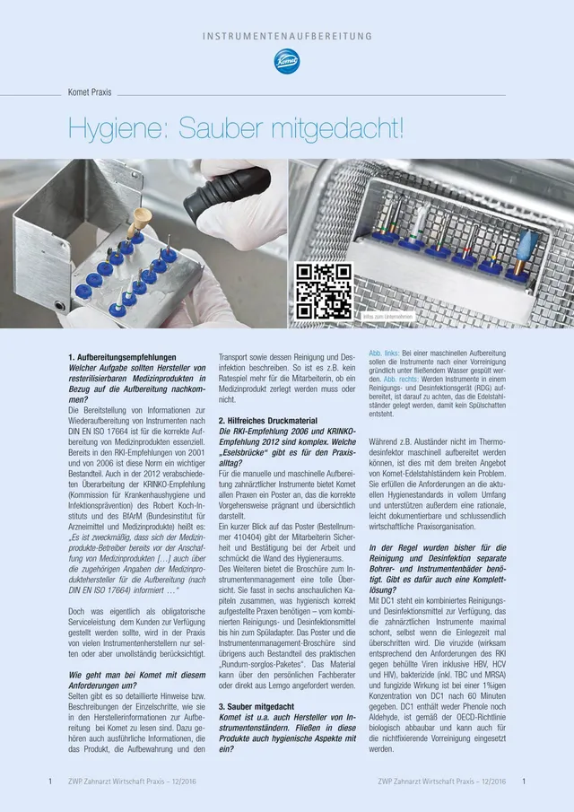 komet-diao-2016-12-praxisheft-hygiene-ausgabe-dezember-2016 image 1