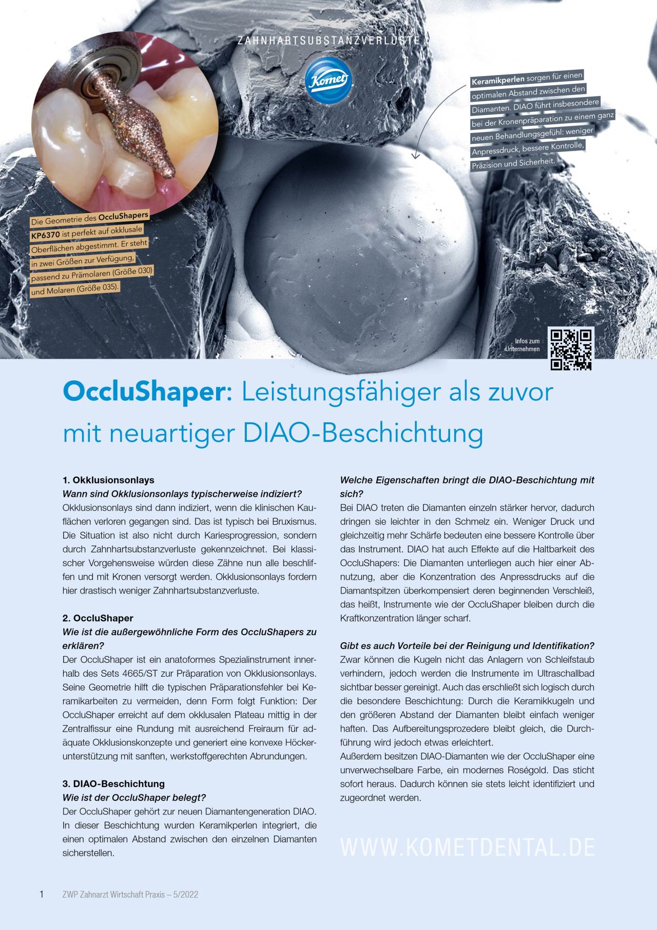 komet-dental-diao-praxisinfo-occlushaper-2022-05 image 1