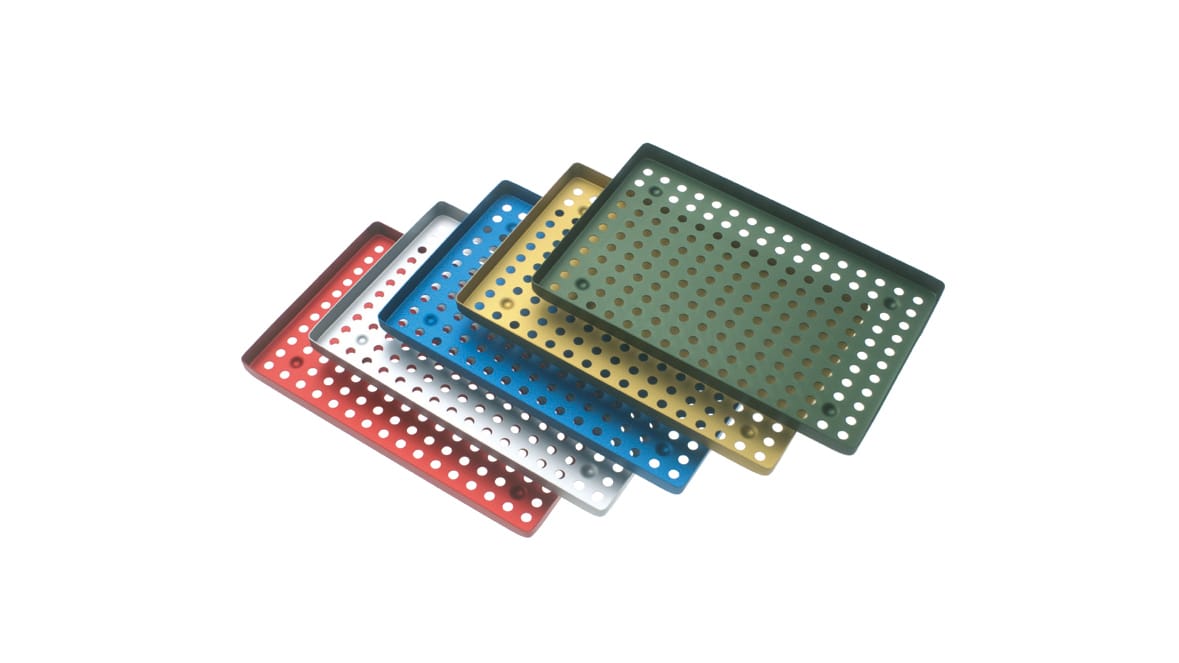 luxator-perforated-aluminium-tray-instrumententablett-grau image 1