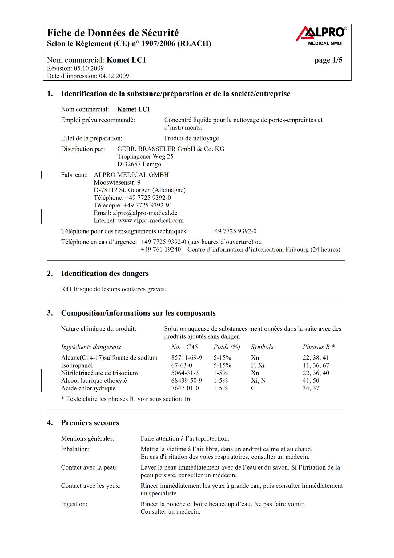 komet-diao-sicherheitsdatenblatt-lc1-alpro-sdb image 1