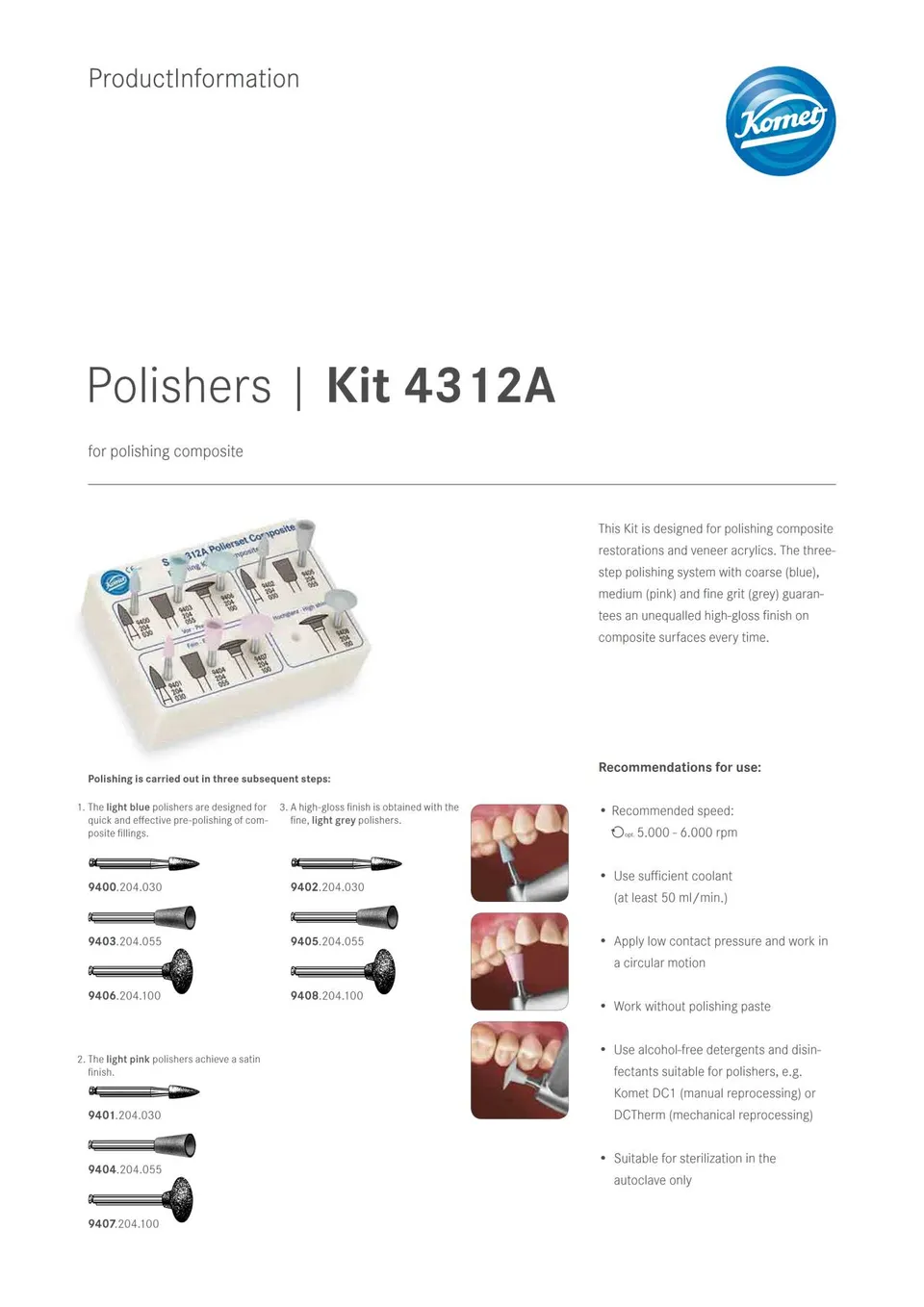 komet-diao-set-4312a-4313b-polierer-set-composite-keramik image 1