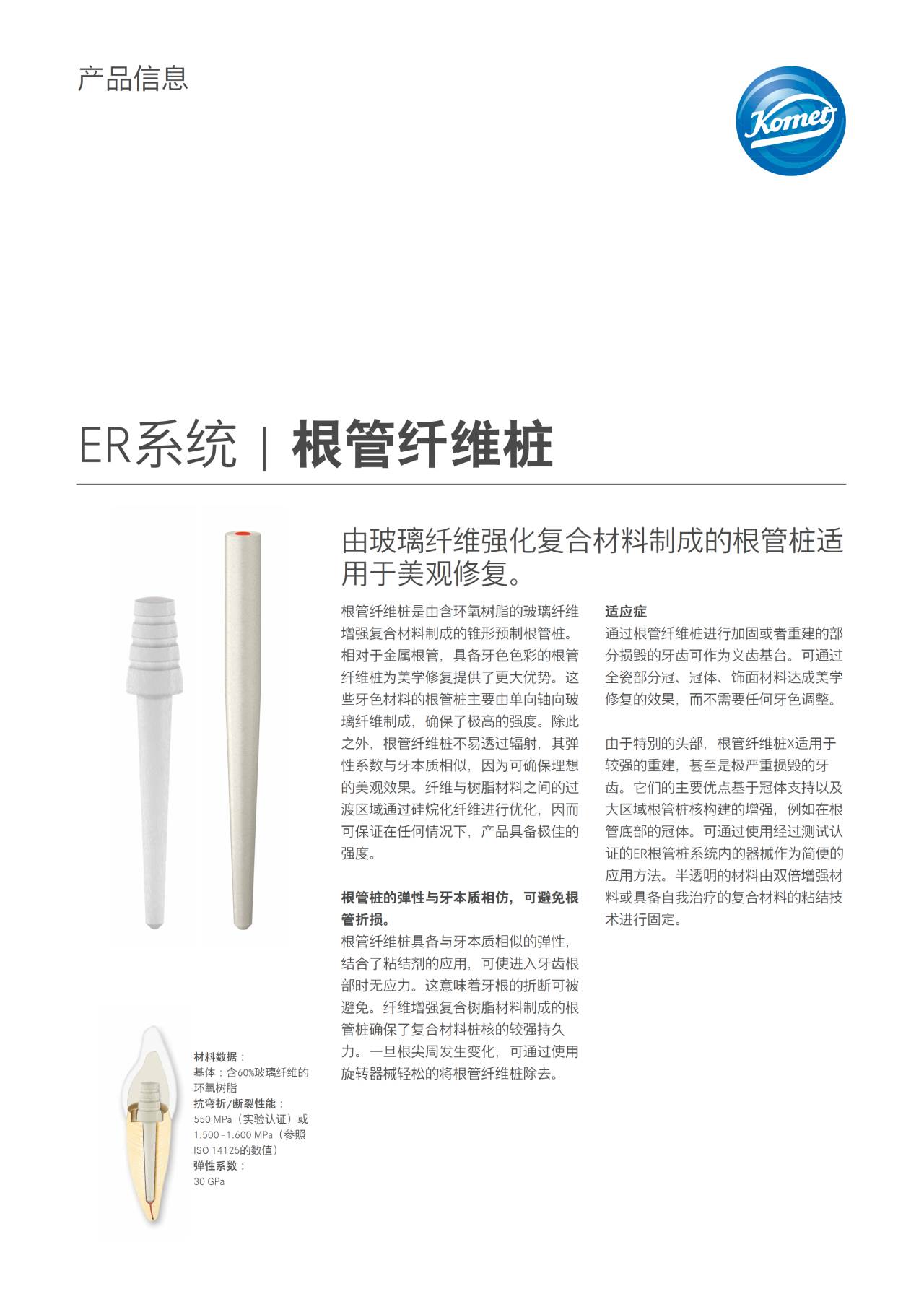 komet-dental-cerapost-wurzelstift-glasfaser-sthetisch image 1