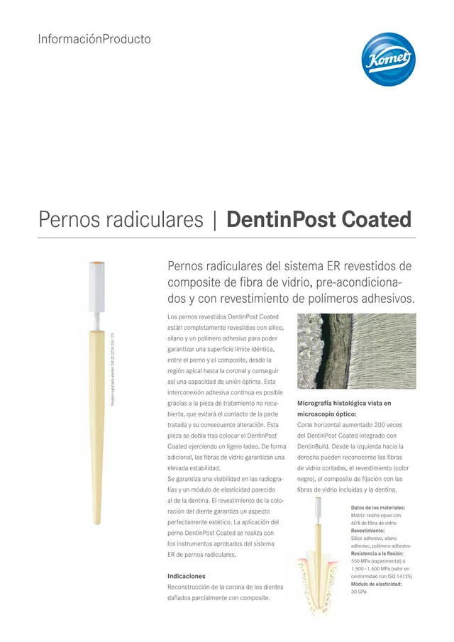 komet-cerapost-dentinpost-coated-wurzelstift-glasfaser image 1
