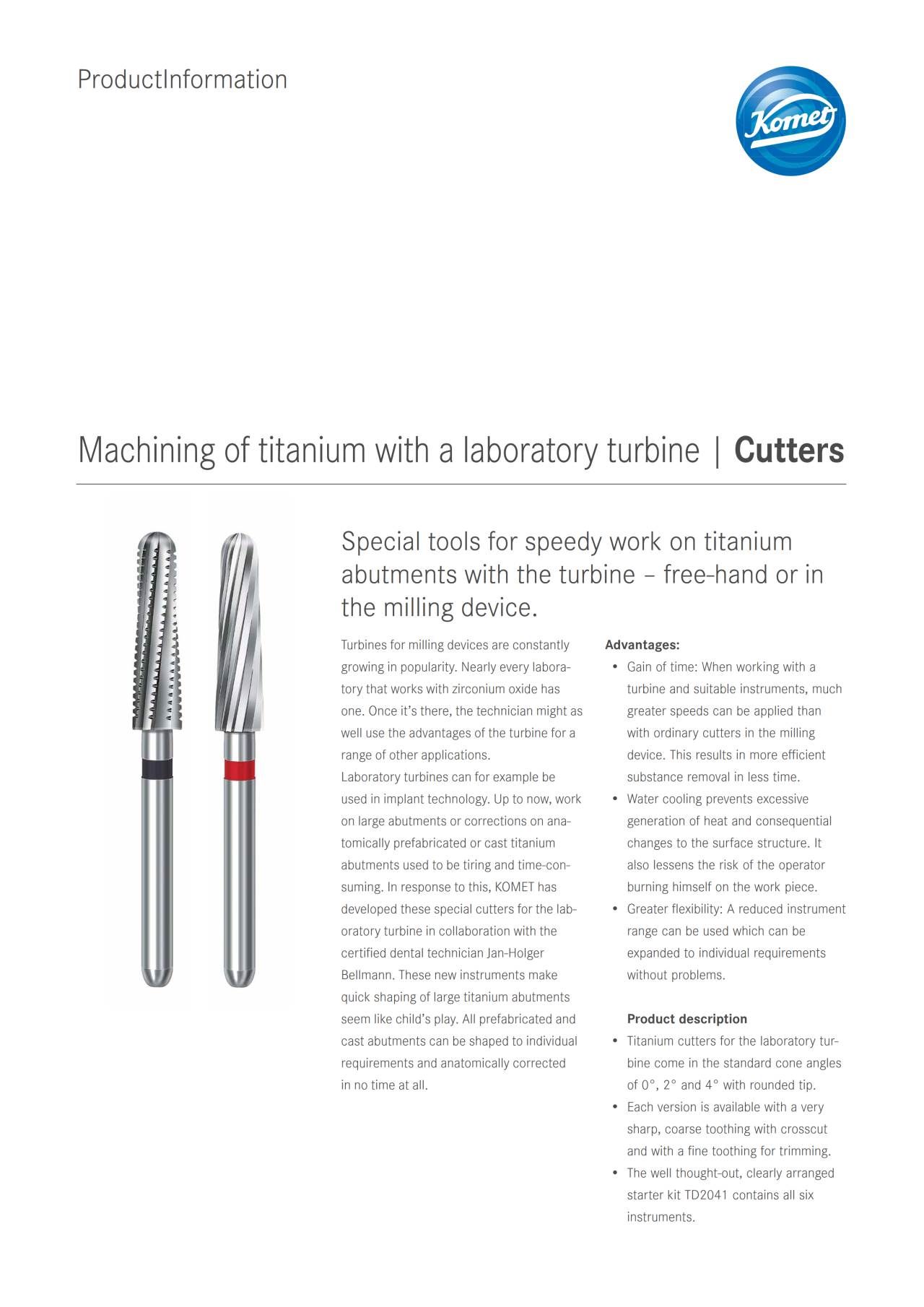 komet-h4mc-cutter-titan-fr-ser-laborturbine image 1