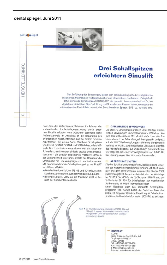 komet-dental-ceradrill-fachbericht-sinuslift-schallspitzen-2011 image 1