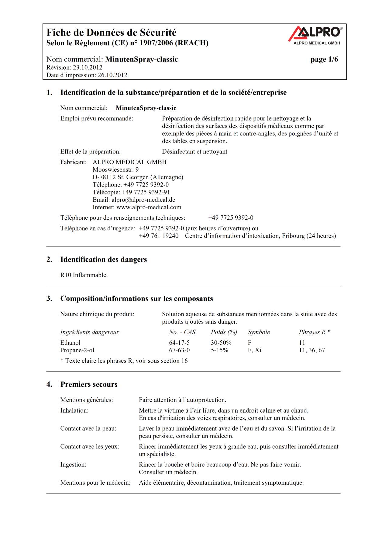 komet-dental-diao-minutenspray-classic-sicherheitsdatenblatt-pdf image 1