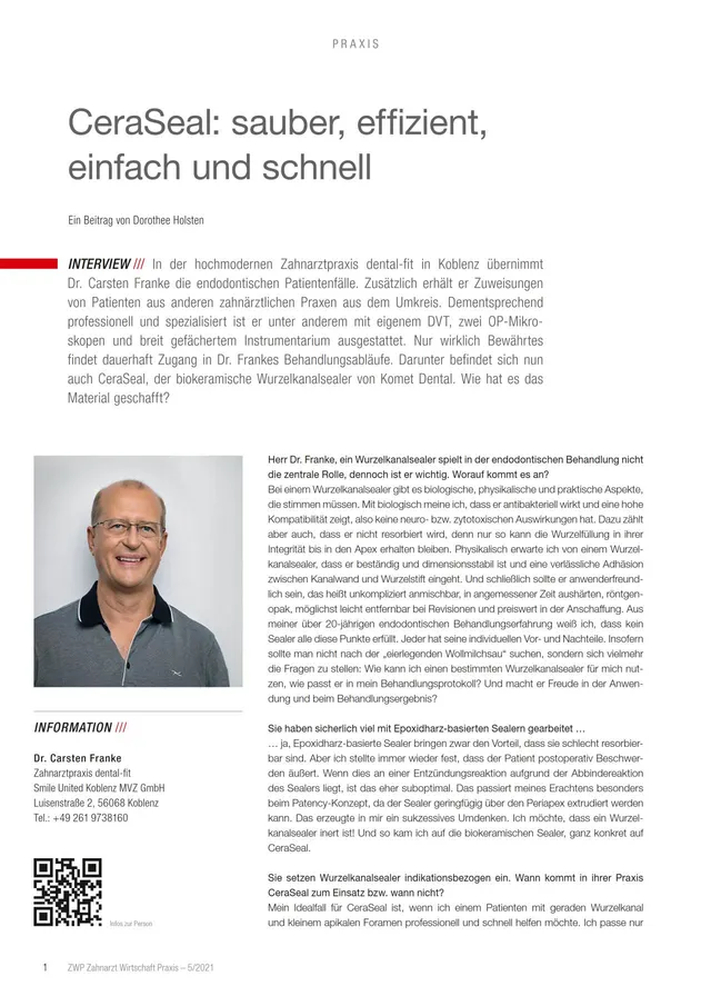 komet-bioseal-ceraseal-fachbericht-interview-franke image 1