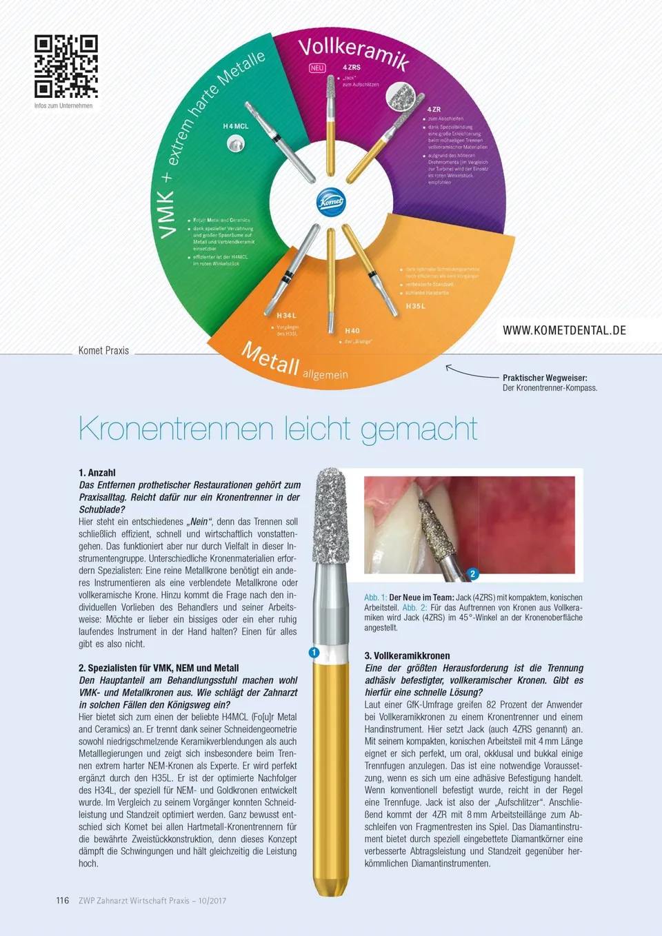 komet-dental-diao-komet-praxis-2017-10-kronentrennen-heft image 1