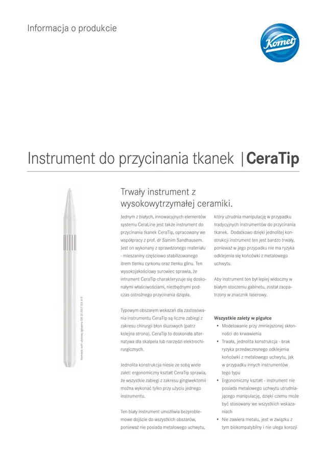 komet-ceracut-ceratip-keramik-instrument-gewebe-trimmen image 1