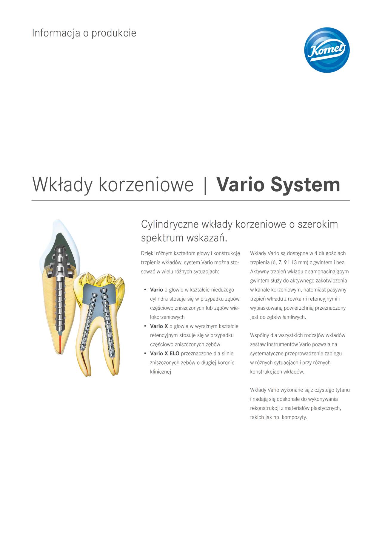 komet-cerapost-vario-wurzelstift-zylindrisch-system image 1