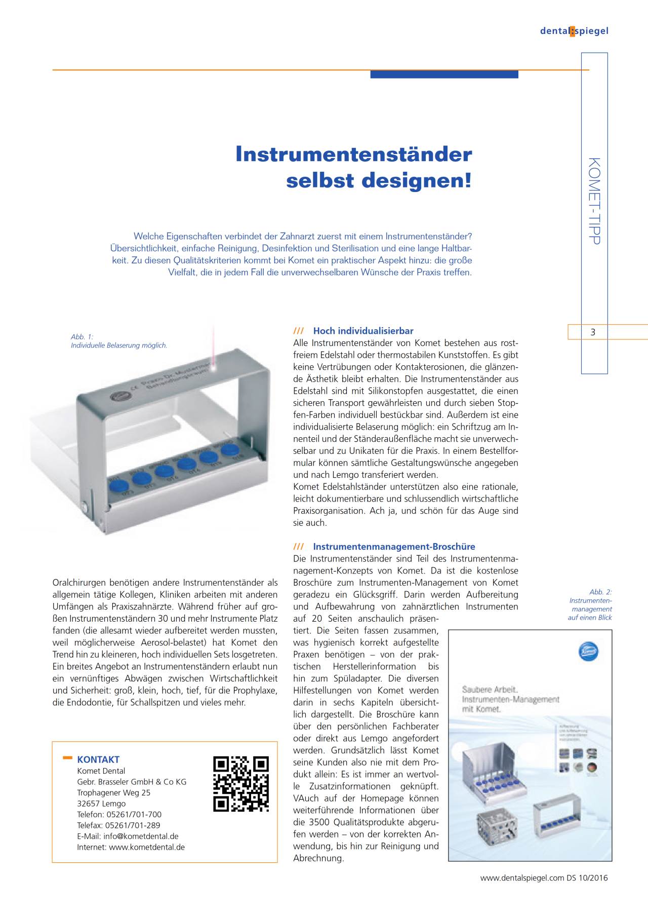 komet-dental-diao-mundspiegel-mit-instrumentenst-nder-gravierbar image 1