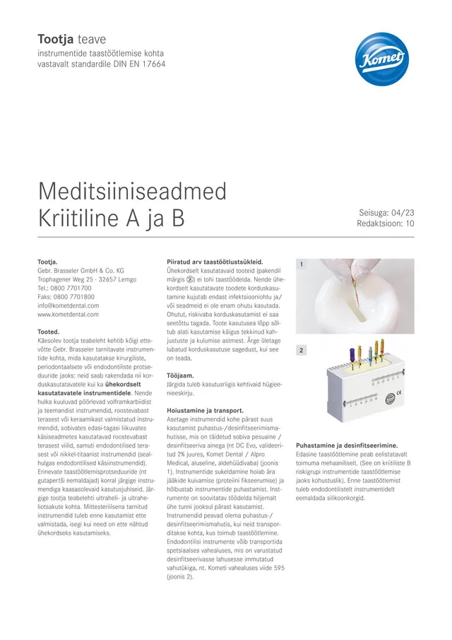komet-dental-diao-herstellerinformation-medical-devices-critical-a-b image 1