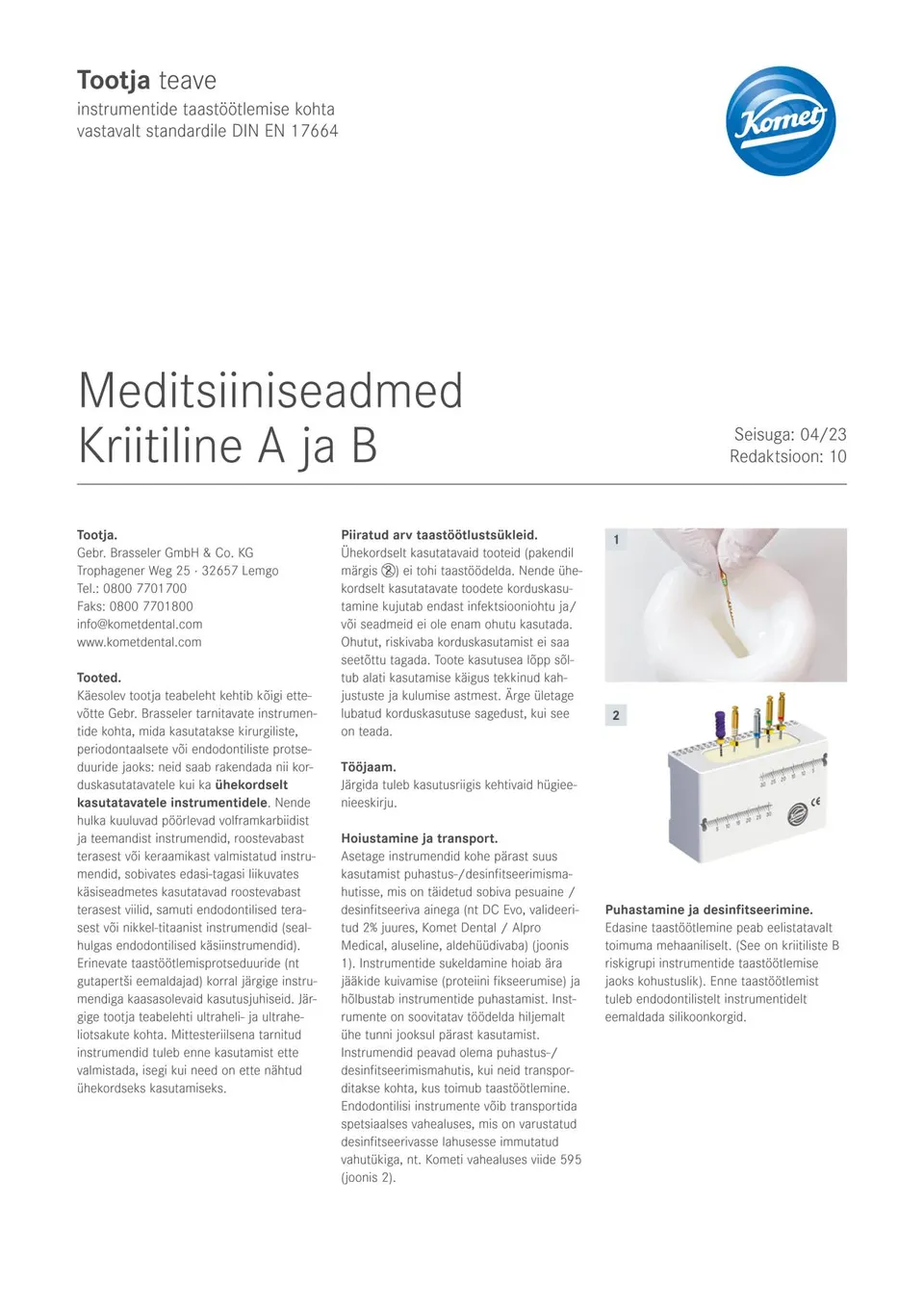 komet-dental-diao-herstellerinformation-medical-devices-critical-a-b image 1