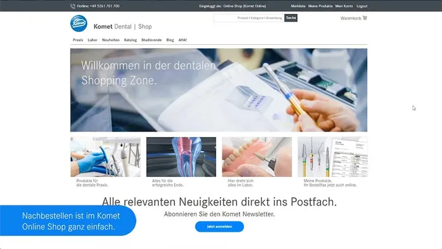 komet-dental-diao-video-onlineshop-tutorial-kurzversion-2020 image 1