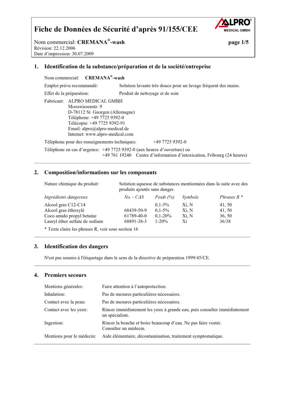 komet-diao-cremana-wash-sicherheitsdatenblatt-alpro image 1