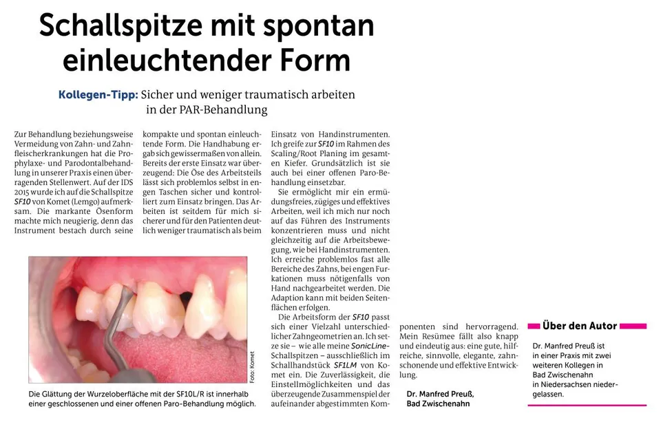 komet-dental-sonicline-fachbericht-schallspitze-par image 1