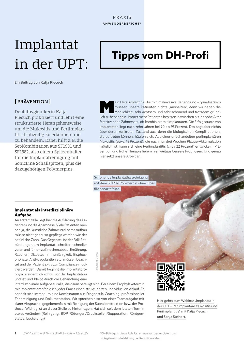 komet-diao-praxisheft-implantat-upt-zwp-12-25-dh-profi image 1