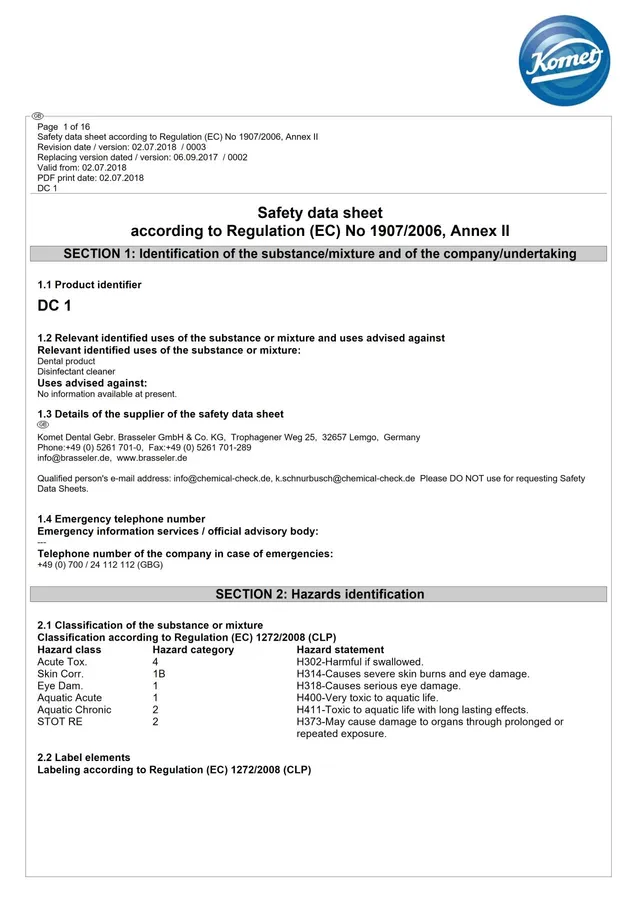 komet-dc1-sicherheitsdatenblatt-reinigung-desinfektion image 1