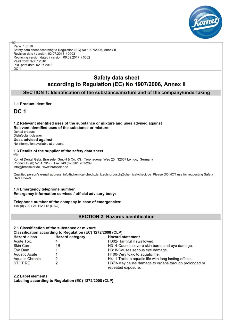 komet-dc1-sicherheitsdatenblatt-reinigung-desinfektion image 1