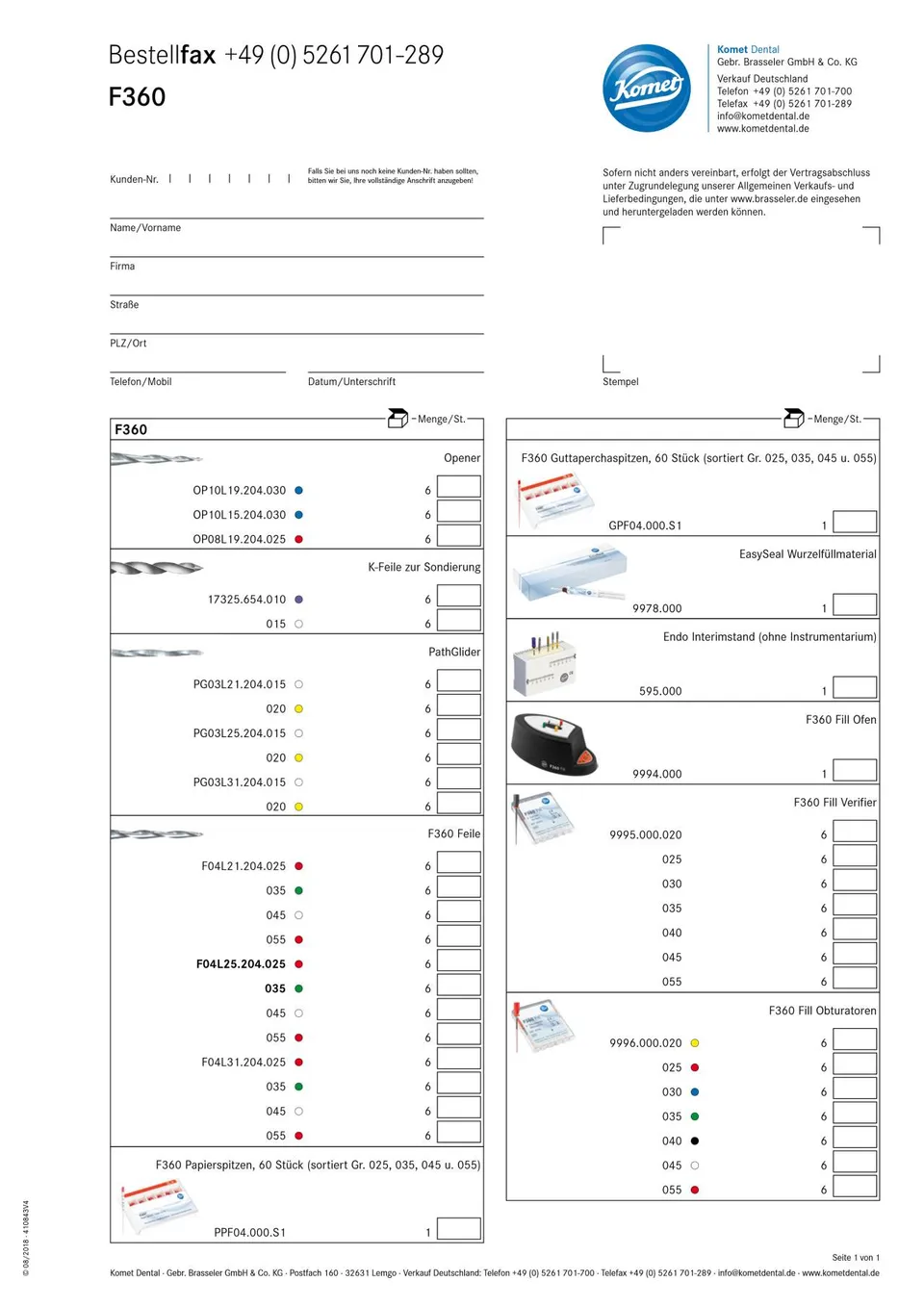 komet-dental-f360-bestellfax-formular-bestellung image 1
